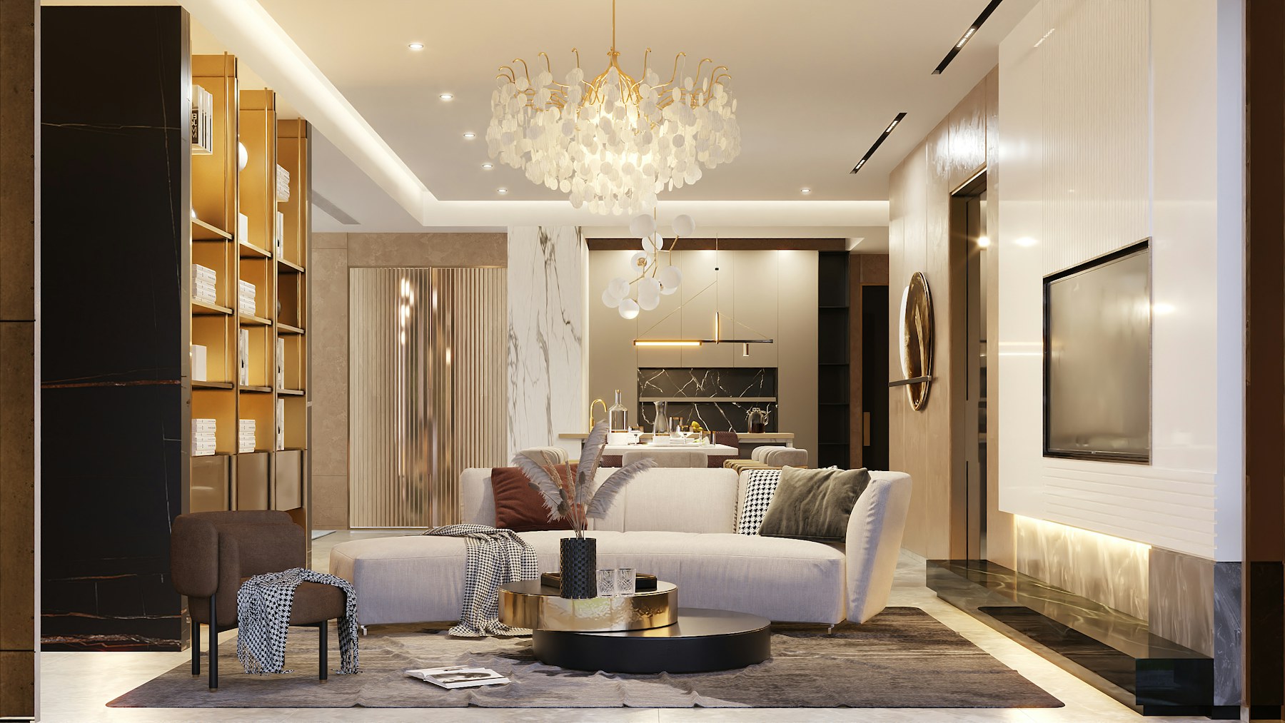 Temporary portfolio preview of a modern living room